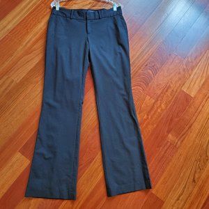 Banana Republic Black Pin-Stripe Pants Ryan Fit 8